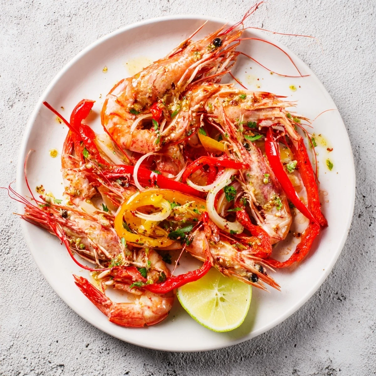 Easy Sheet Pan Shrimp Fajitas