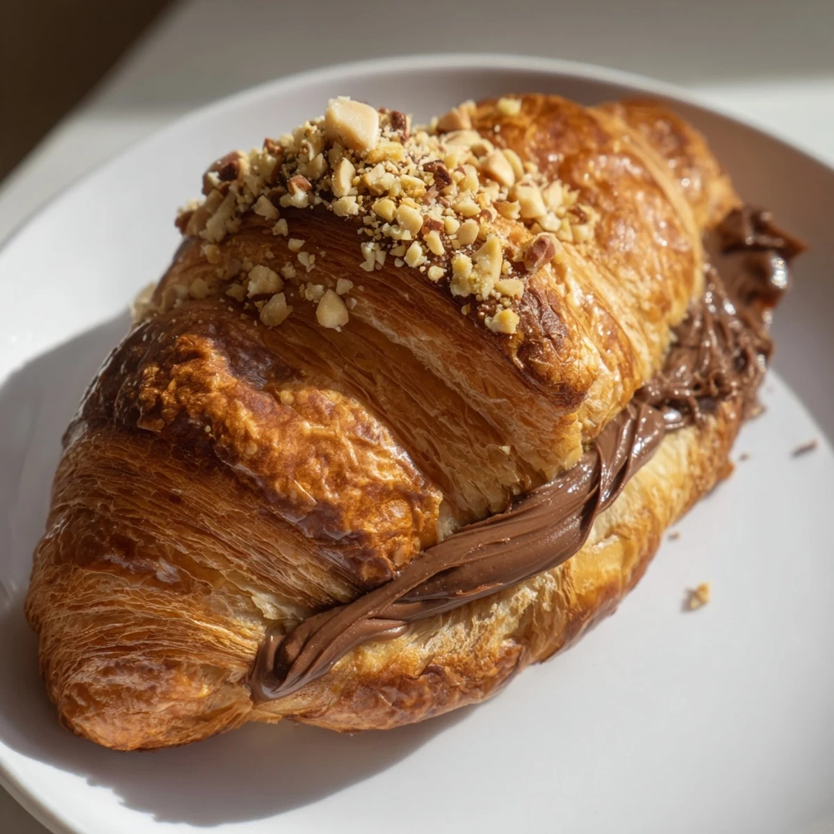 3-Ingredient Nutella Croissants