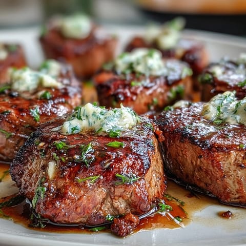 Keto Garlic Butter Steak Bites