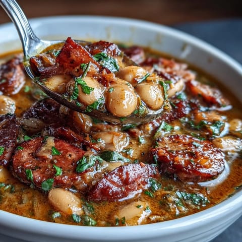 Ham Cannellini Bean Stew