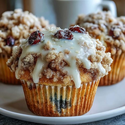 Blueberry Lemon Sourdough Muffins
