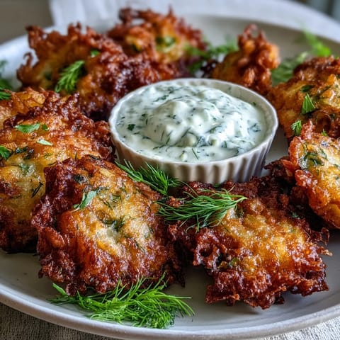 Crispy Dandelion Fritters Herb