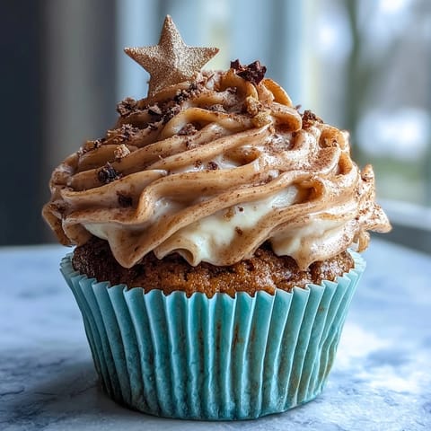 Delicious Taurus Birthday Cupcakes frosted with smooth, earthy terracotta buttercream.