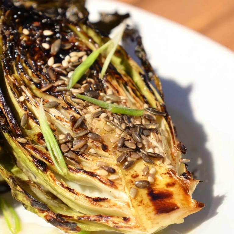 Savory and sweet Crispy Honey-Soy Glazed Brussels Sprouts served on a platter, ready to be enjoyed.