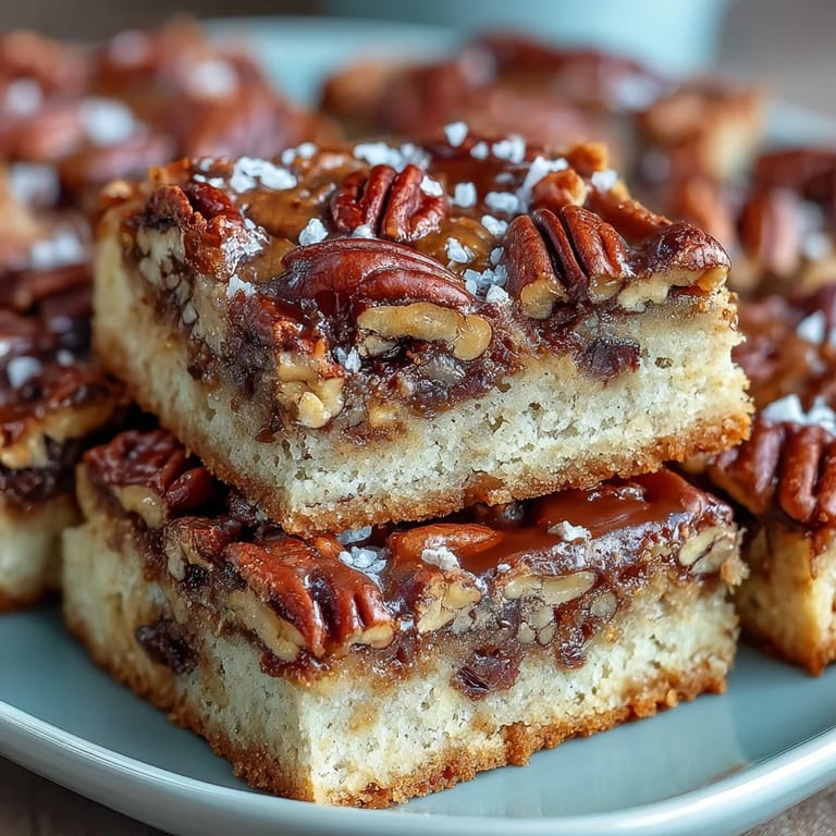 Buttery brown sugar crust holds a rich, gooey pecan filling in these classic Kentucky Derby dessert bars.